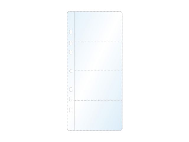 Visitkortspärm extrafickor 10/fp