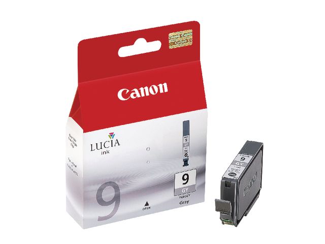 Produktfoto för Canon Bläckpatron, 9GY Lucia, grå, singelförpackning, 1042B001