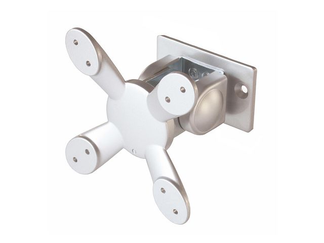 LANAB DESIGN Monitorfäste Cubic silver | Datorprodukter - Bildskärmar och tillbehör - Monitorarmar | Kontorsexperten