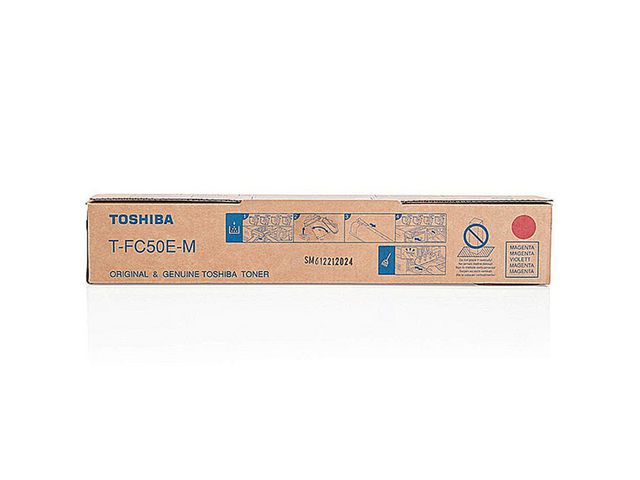 Toshiba Toner TFC50EM Magenta | Toner och bläck - Tonerkassetter - Toner Toshiba | Kontorsexperten