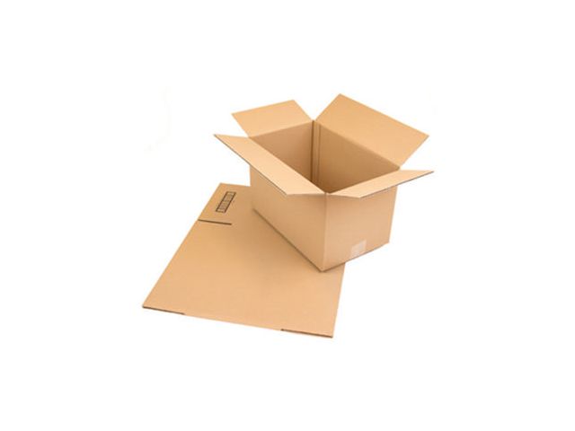 Boxon Wellåda 380x285x285mm | Emballage och lagerutrustning - Lådor och well - Welllådor 1-lag - 370-500 mm | Kontorsexperten