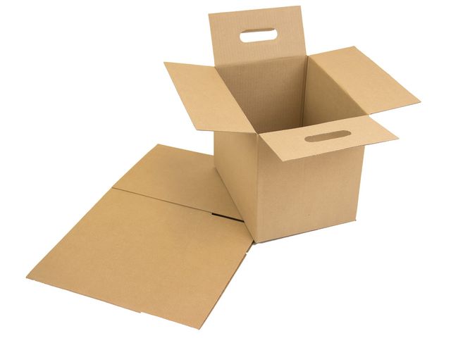 Boxon Wellåda E178 SB 310x230x250mm A4 | Emballage och lagerutrustning - Lådor och well - Welllådor 1-lag - 370-500 mm | Kontorsexperten