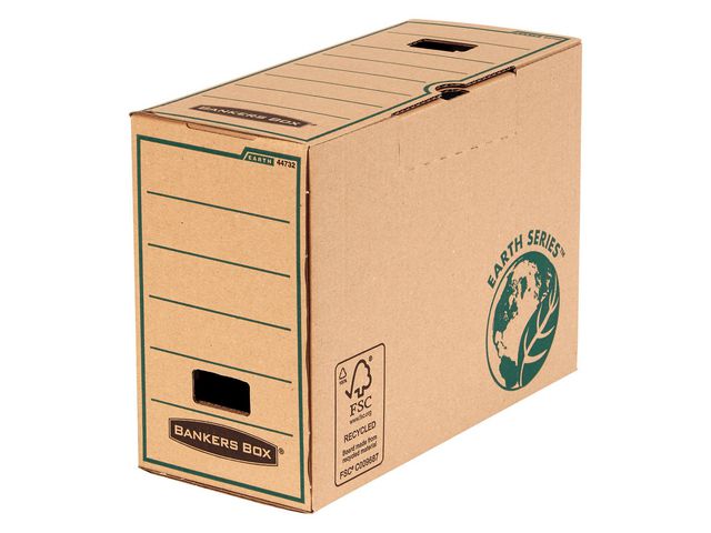 Fellowes Arkivlåda A4+ Bankers Box Earth 20/fp | Kontorsmaterial - Arkivering och kontorsförvaring - Arkivkartonger och boxar | Kontorsexperten