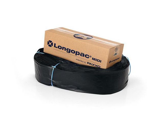 LONGOPAC Kassett Midi Eco 100m svart