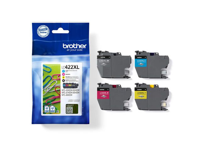 Brother Bläckpatron LC422XL 4/fp