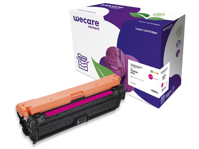 WECARE Toner HP CE343A 16K magenta | Toner och bläck - Tonerkassetter - Toner WeCare | Kontorsexperten