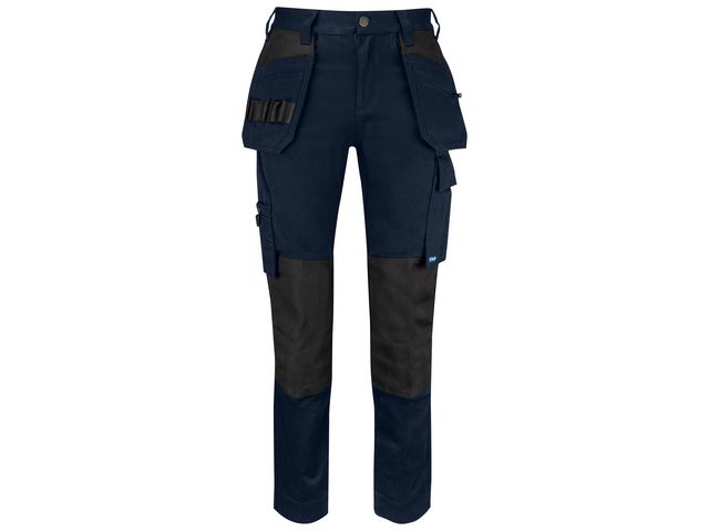 PROJOB Hantverksbyxa dam 5563 navy 44 | Arbetskläder - Arbetsbyxor och shorts - Hantverksbyxor | Kontorsexperten