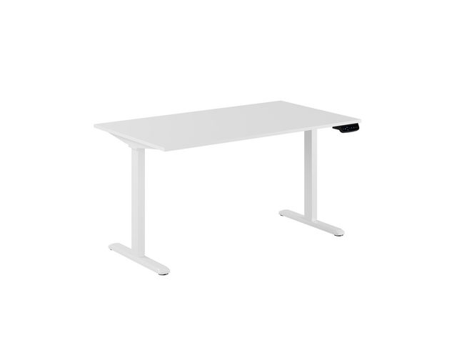Skrivbord Ergo 2-motorigt 140x80cm vit | Kontorsmöbler och inredning - Bord och hurtsar - Skrivbord - Höj/sänkbar | Kontorsexperten