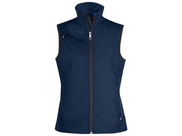 TEXSTAR Softshellväst WV79 dam marin 2XL | Arbetskläder - Arbetsvästar - Softshellvästar | Kontorsexperten