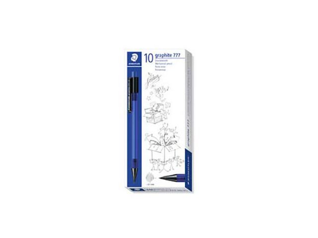Staedtler Stiftpenna, Graphite 777, 0,5 mm B-stift, blå pennkropp | Kontorsmaterial - Pennor - Stiftpennor | Kontorsexperten