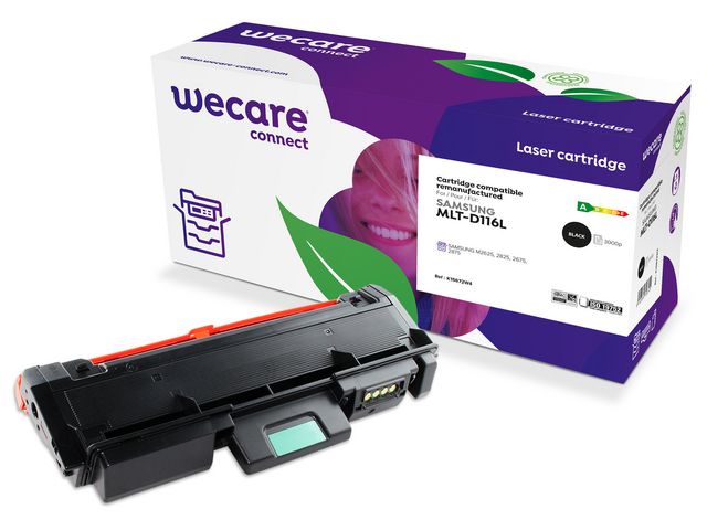 Wecare Toner SAMSUNG MLT-D116L 3K svart | Toner och bläck - Tonerkassetter - Toner WeCare | Kontorsexperten
