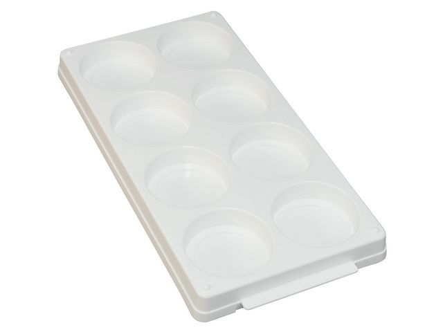 NYBY Plastpalett för 8 färgblock | Skola och förskola - Målarfärg och tillbehör - Paletter | Kontorsexperten