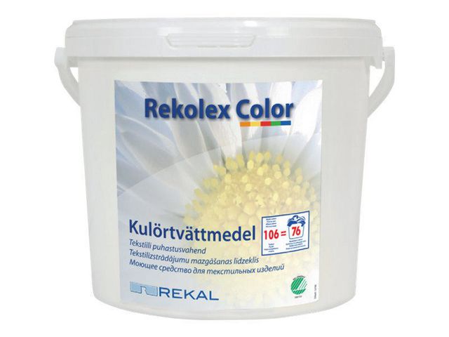 REKAL Tvättmedel REKOLEX Color 8kg | Städ och hygien - Tvättmedel och klädvård - Tvättmedel | Kontorsexperten
