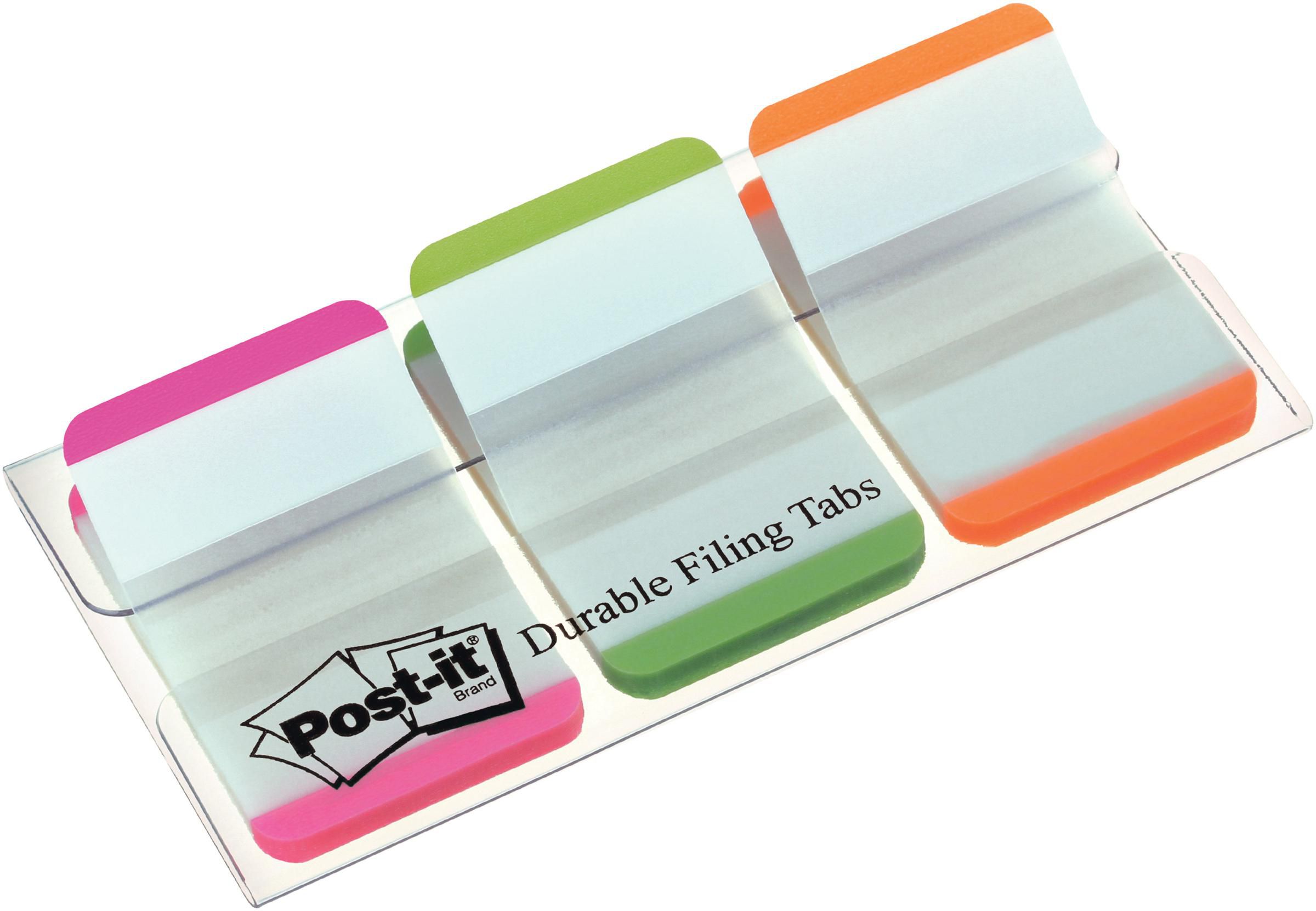Post-it® Indexflikar Strong, olika färger