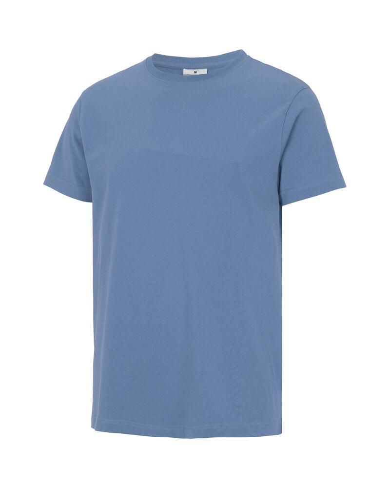 Cottover T-shirt GOTS dusty blue 4XL
