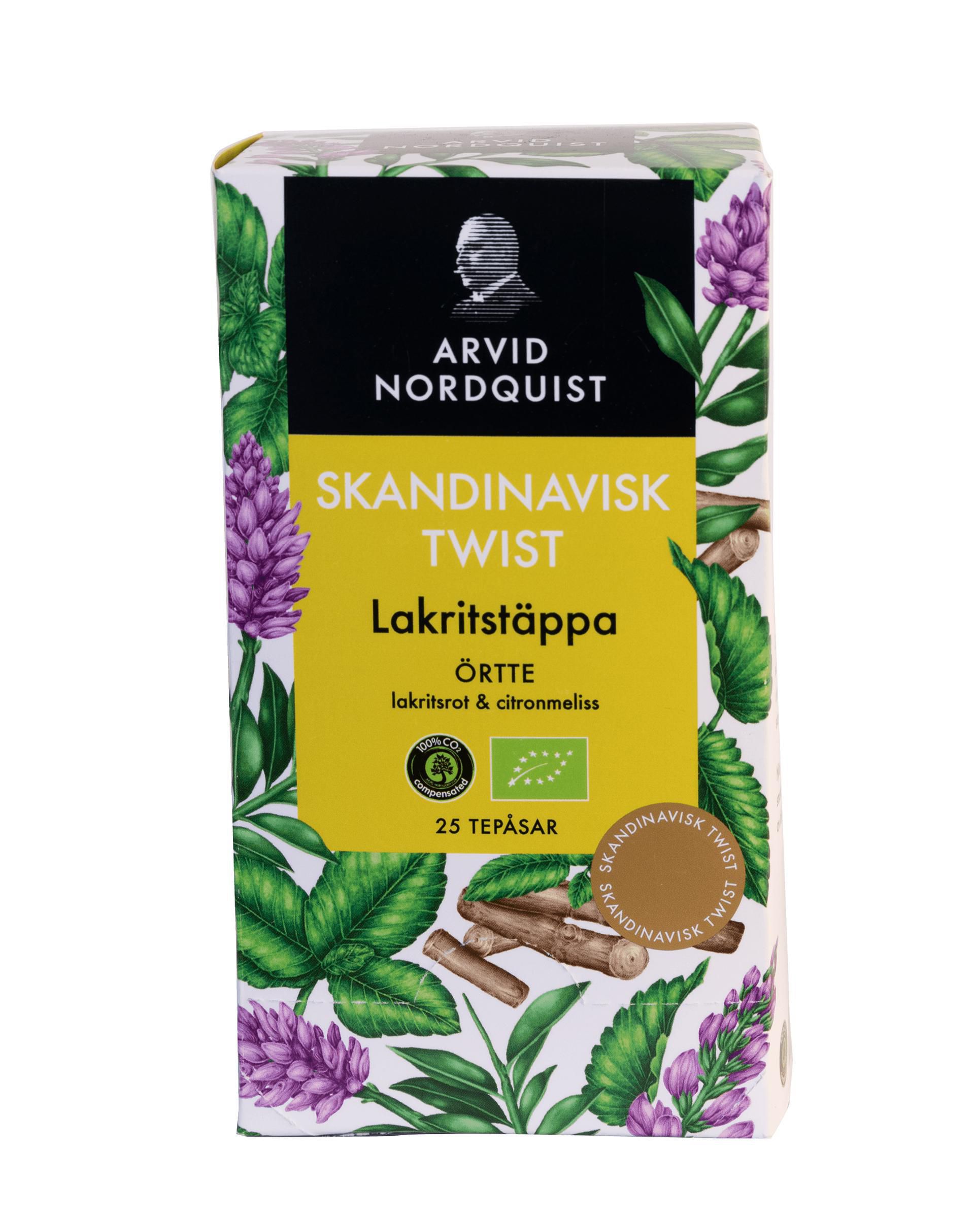 Arvid Nordquist Te Lakritstäppa Örtte, fp om 25 st