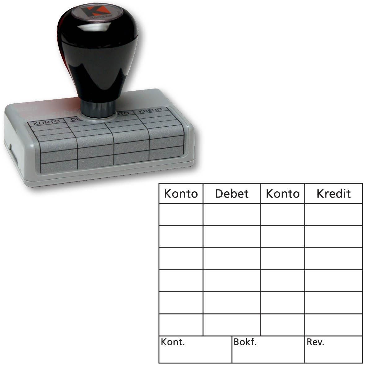 Stamko K-Konteringsstämpel 102