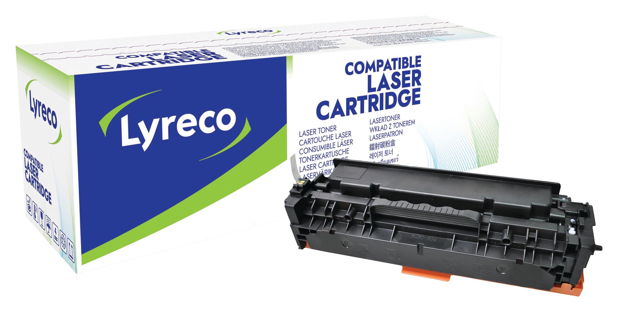 Lyreco Toner HP CE410A Svart, st