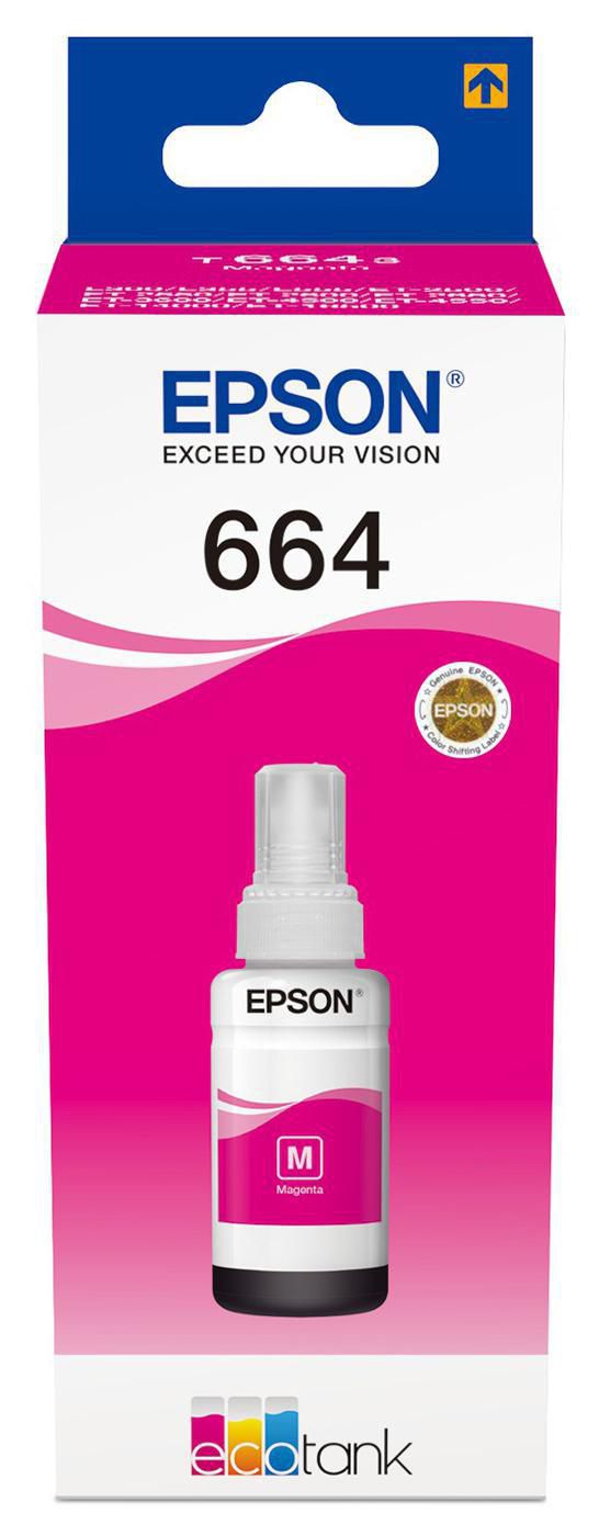 Epson Bläckrefill C13T664340 T6643 magenta