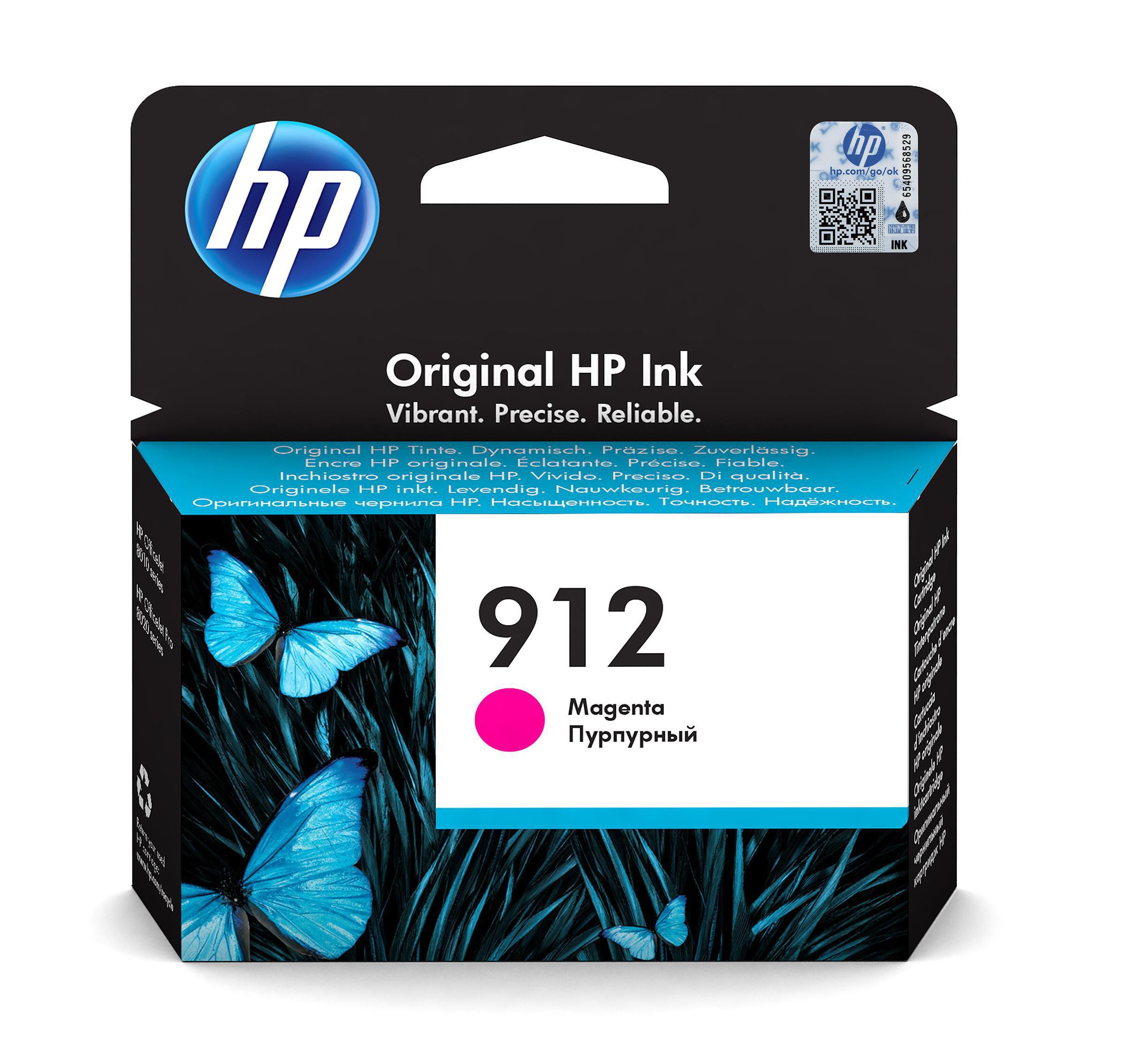 HP 912 bläckpatron, magenta, 2,93 ml