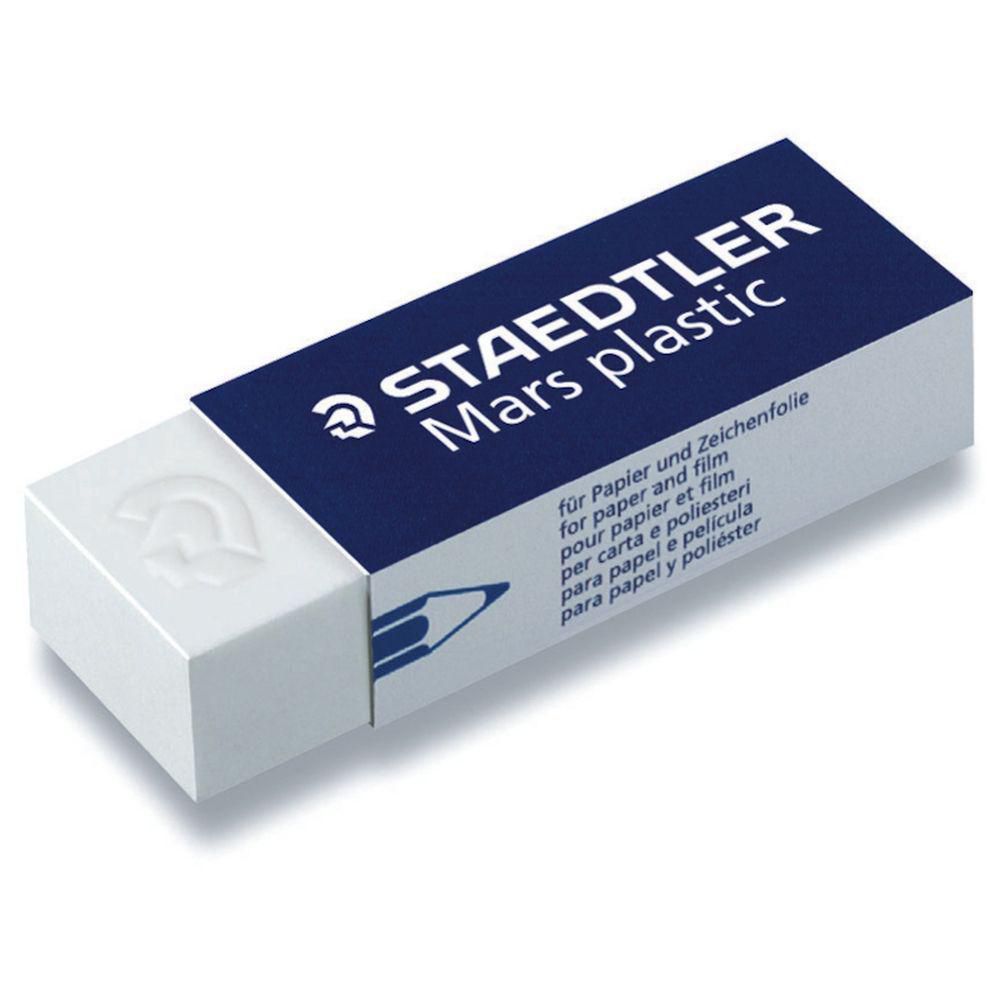 Staedtler Mars Radergummi Mars Plastic latexfritt 65 x 23 x 13mm 20/fp