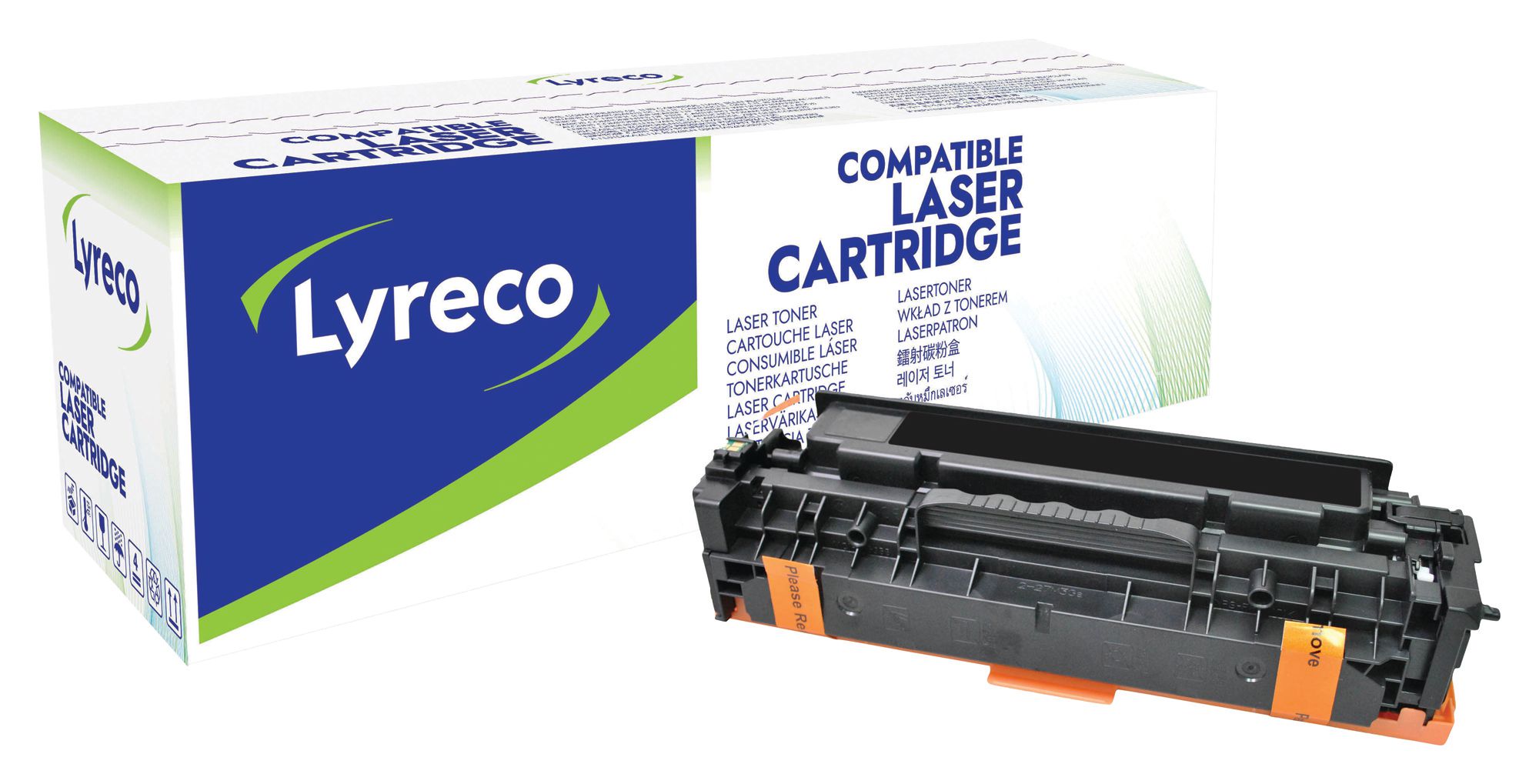 Lyreco Toner HP CE410X Svart, st