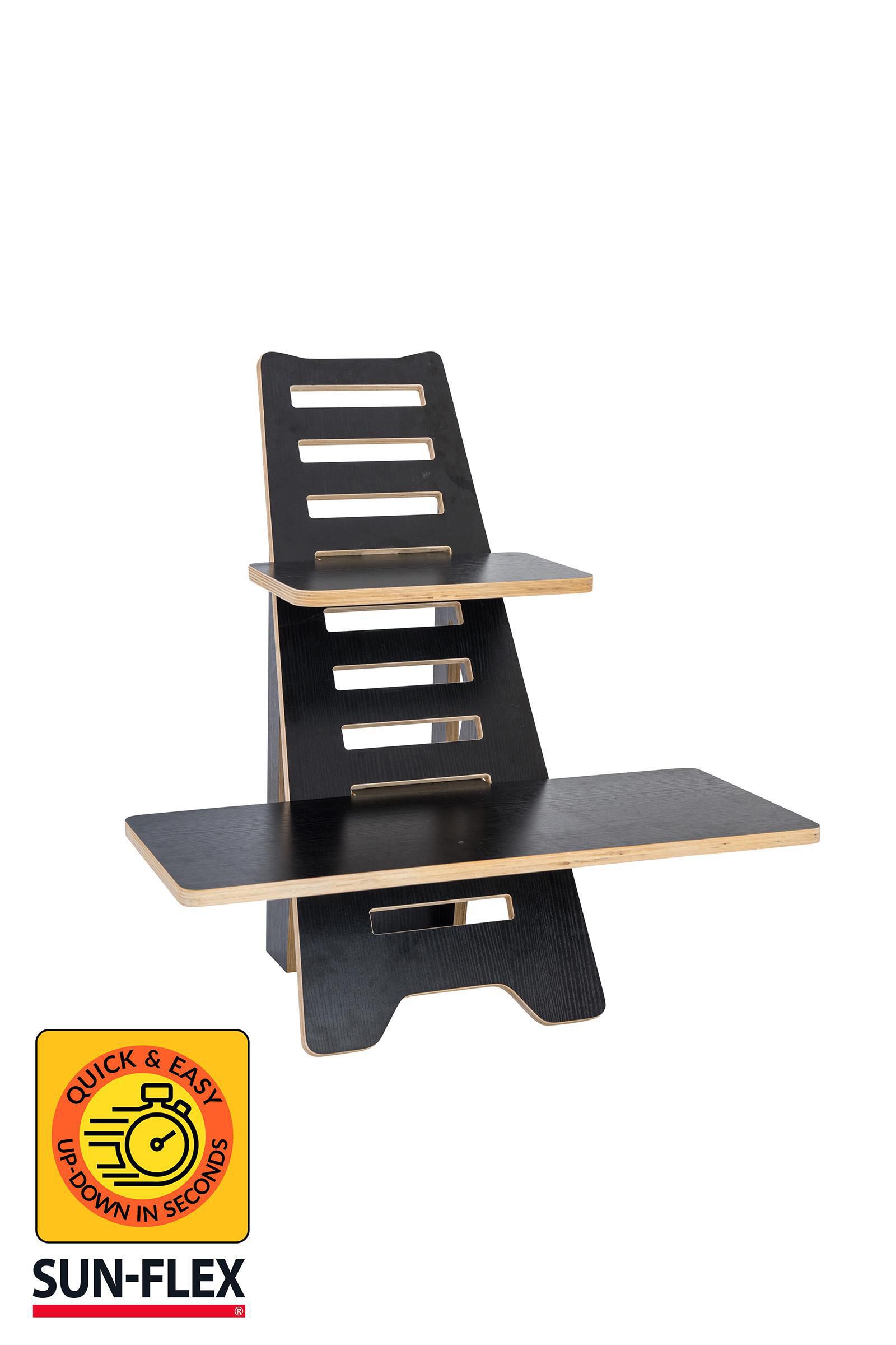 SUN-FLEX® Bord Easydesk Rise svart