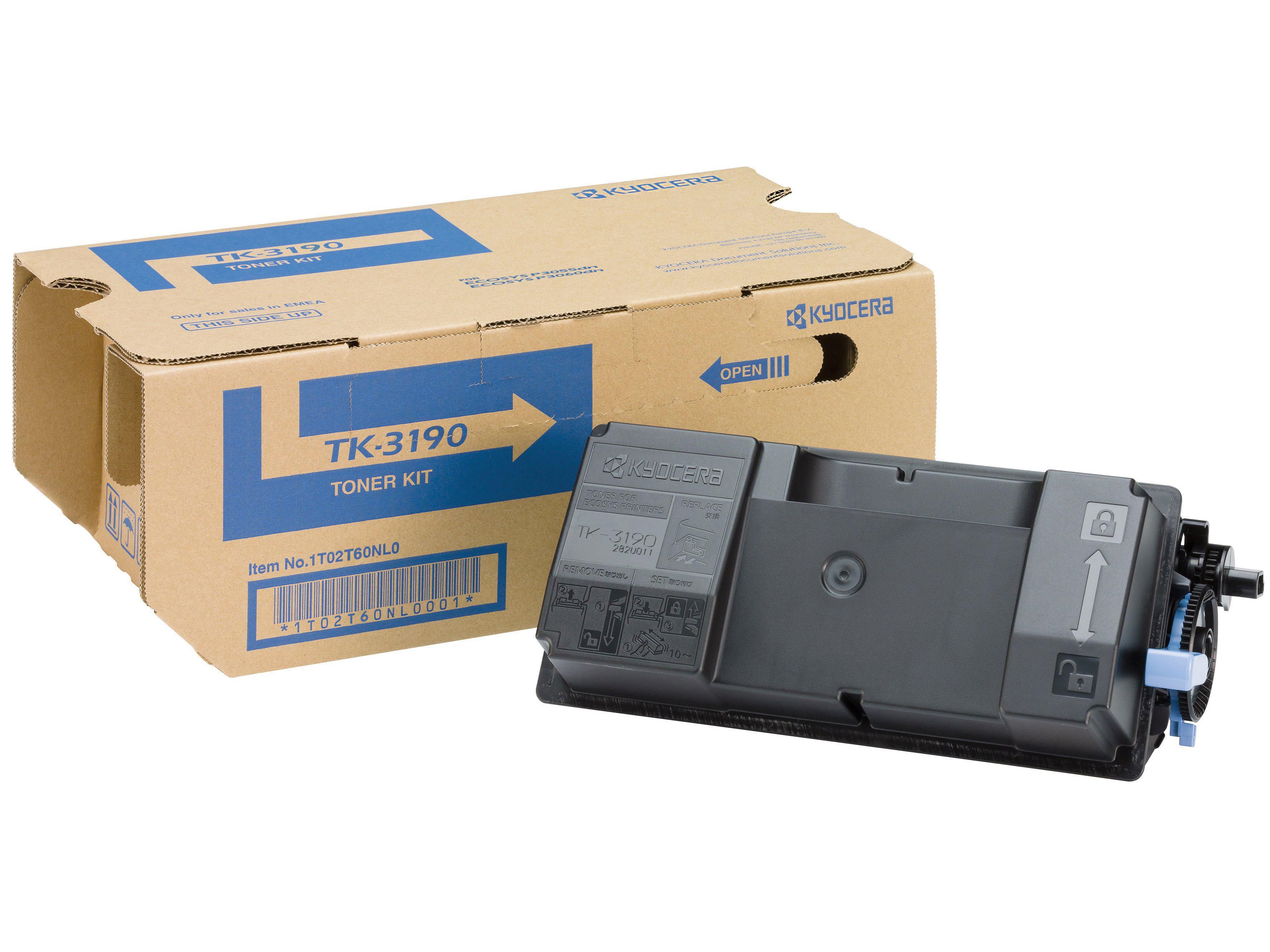 KYOCERA Toner TK-3190 Svart