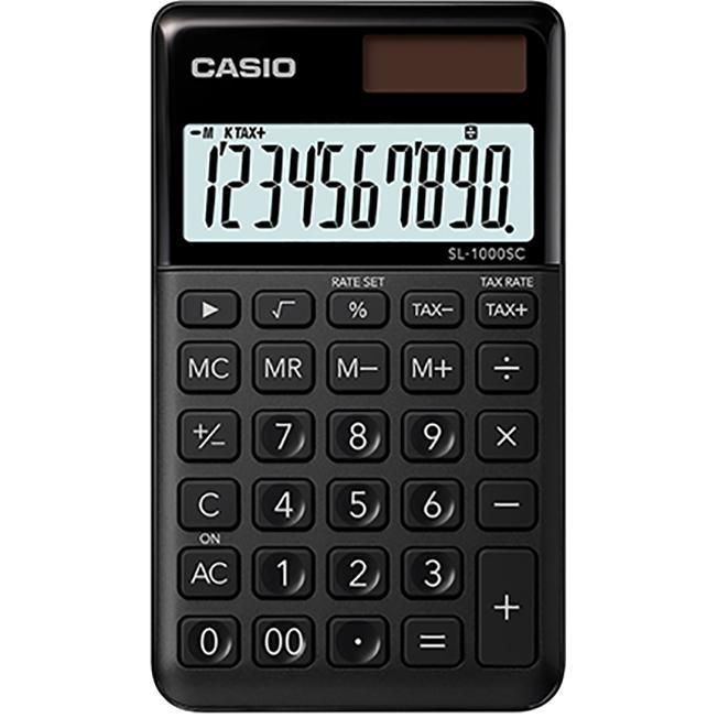 Produktfoto för Casio Miniräknare SL-1000SC, svart