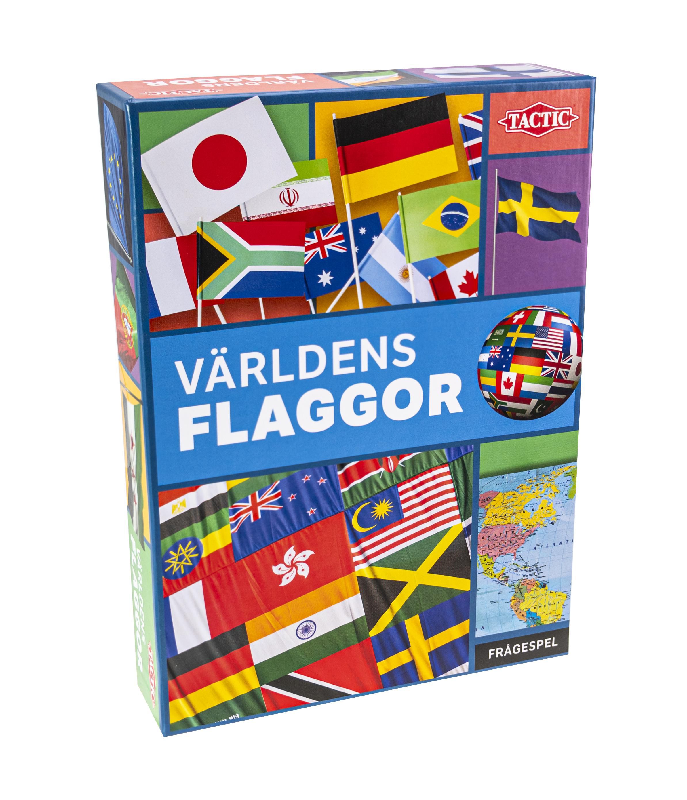 Produktfoto för TACTIC Spel Världens flaggor