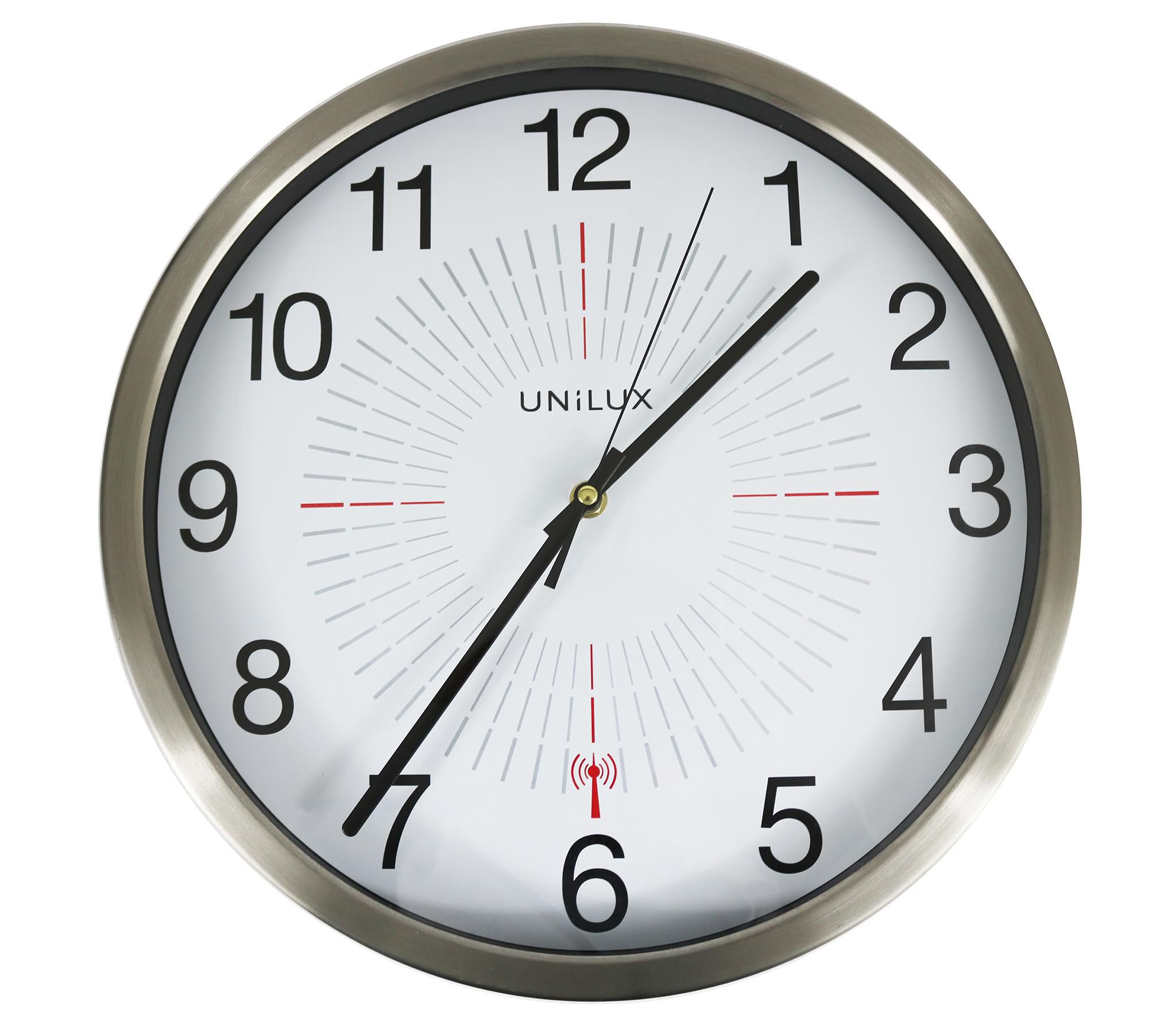 Unilux Väggklocka UNILUX Outdoor ø35,5 cm grå