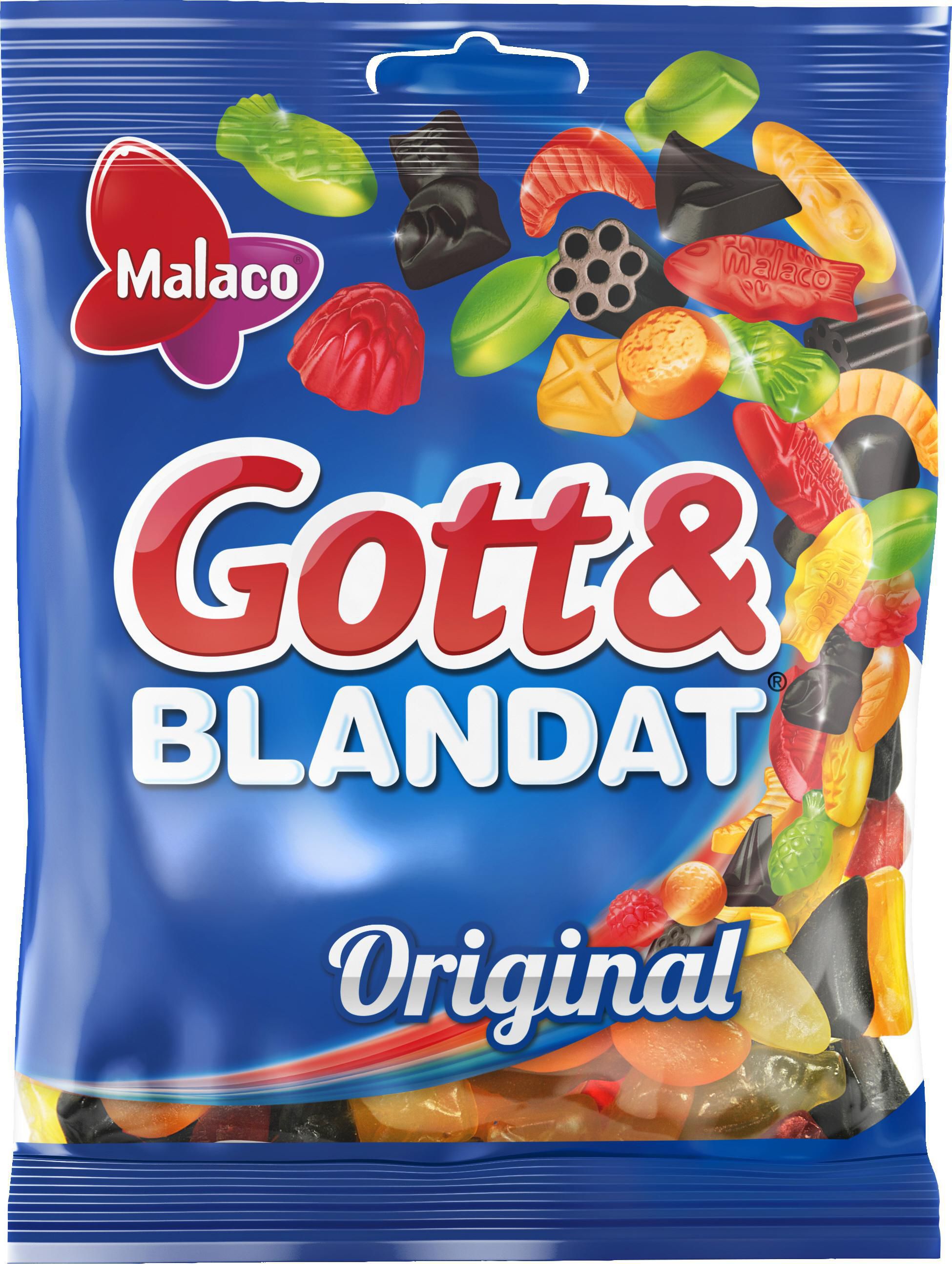 Produktfoto för Malaco Godis GOTT OCH BLANDAT Original