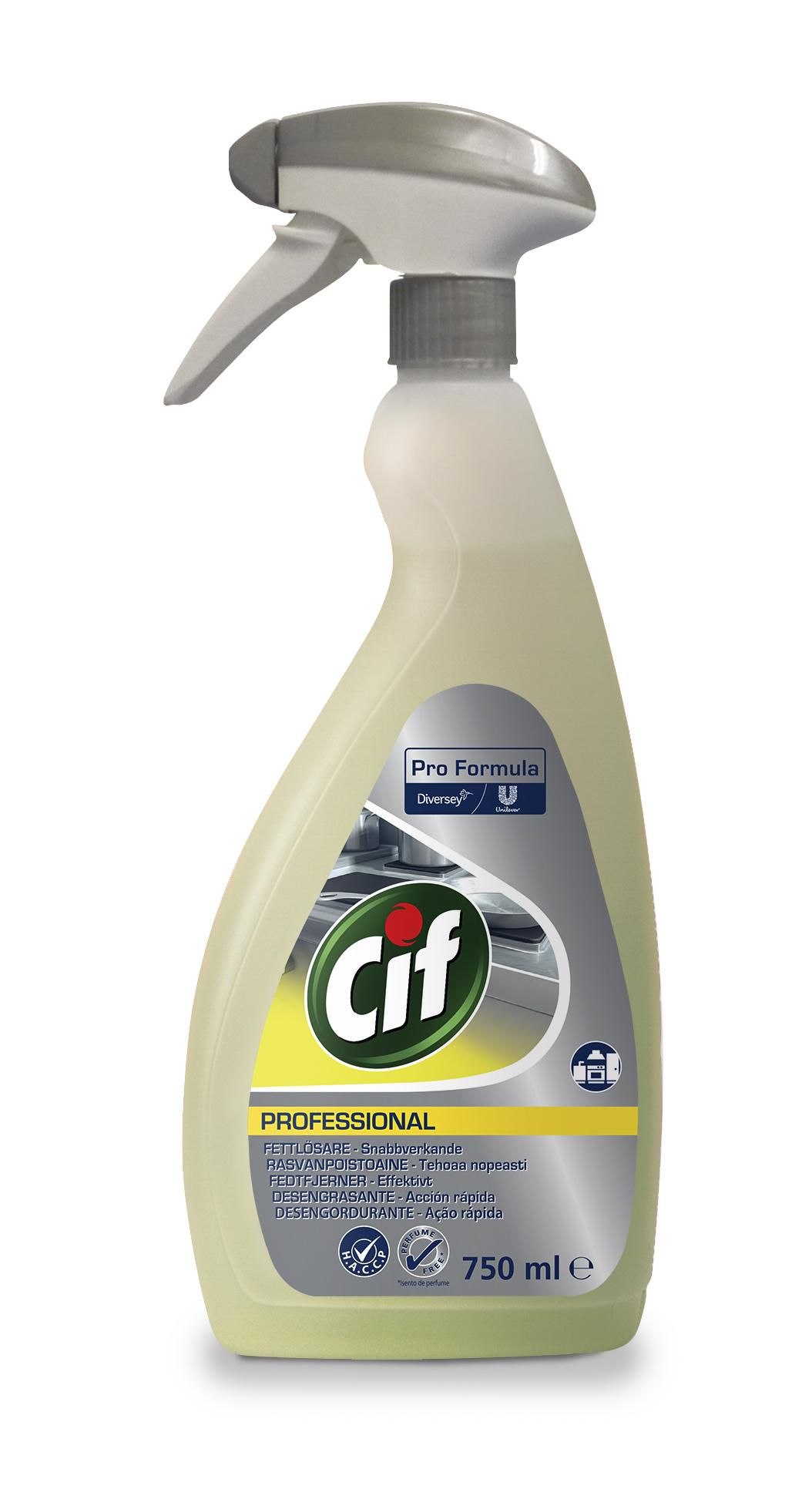 Cif Allrengöring Pro Formula Kök &amp; Fettlösare 750ml