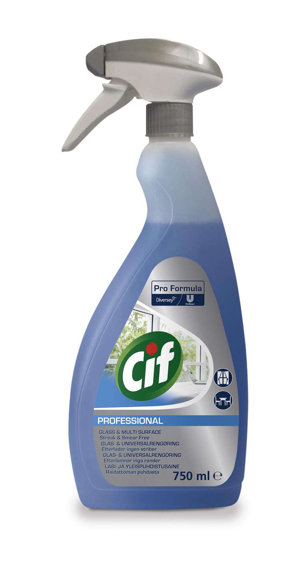 Cif Fönsterputs Pro Formula Glas & Universal 750ml