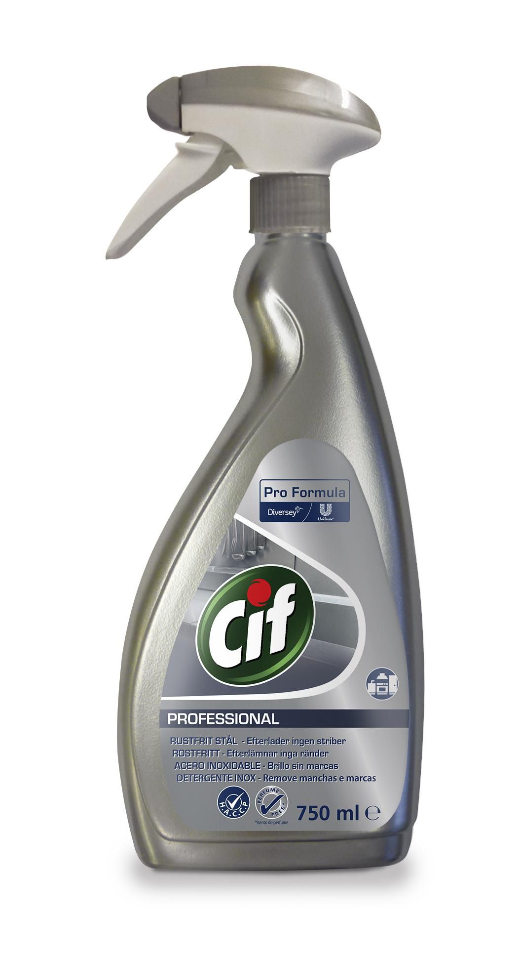 Cif Allrent Pro Formula Rostfritt & Glas 750ml