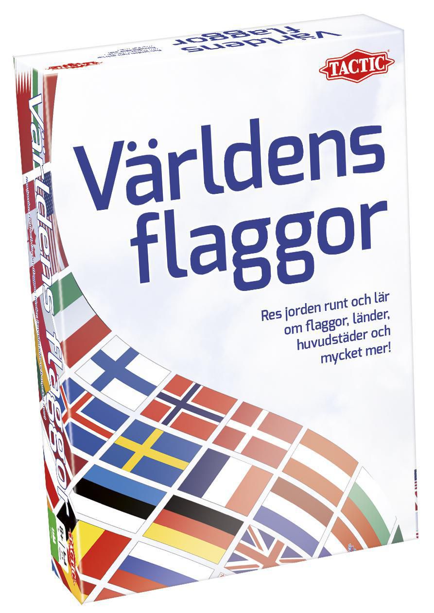 Produktfoto för TACTIC Spel Världens flaggor