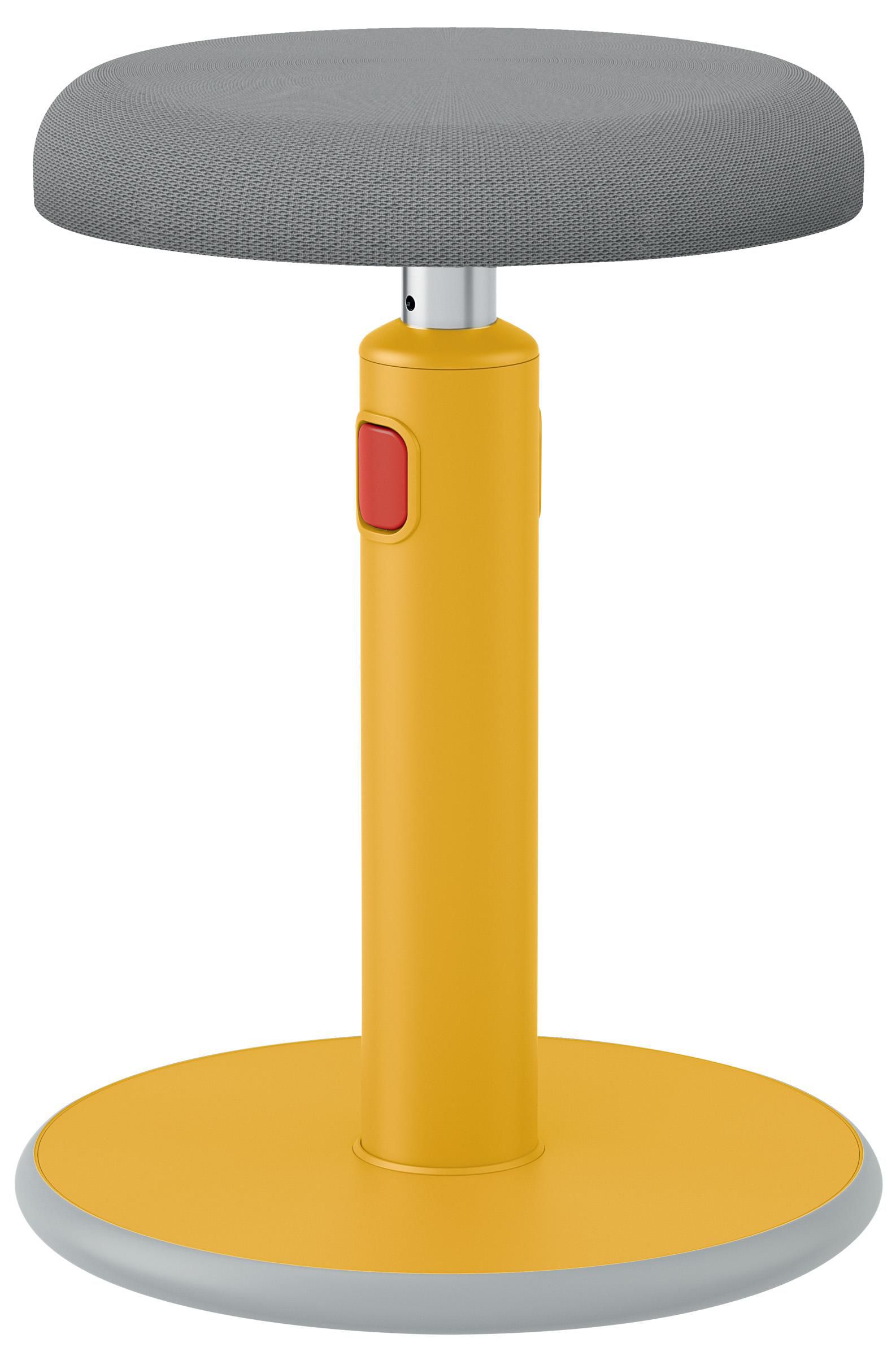 Produktfoto för Leitz Ergo Cosy - Sit/stand rocking stool - ergonomisk - rund - svängtapp - skumgummi, 3D Mesh