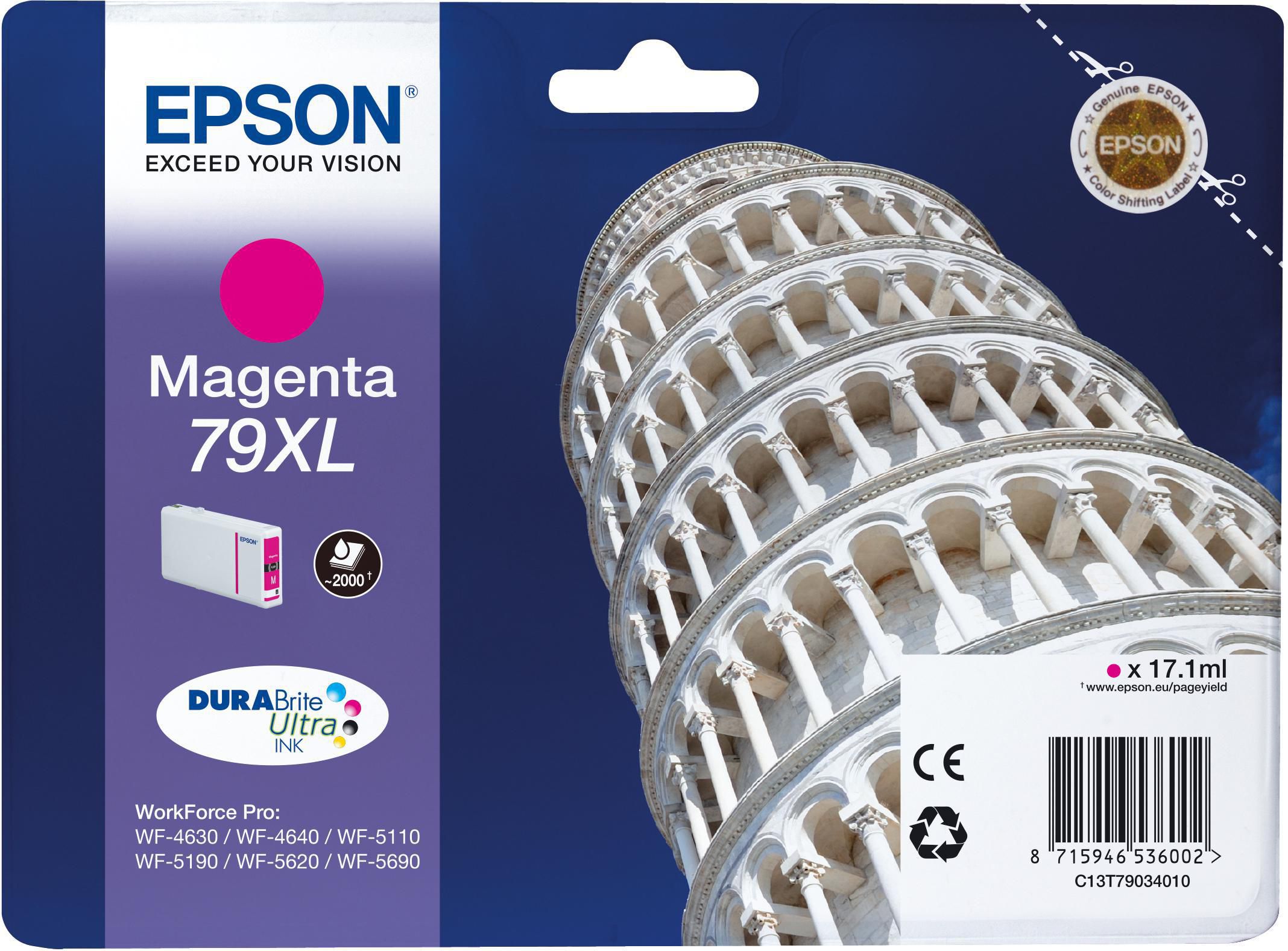 Epson Bläckpatron 79XL magenta
