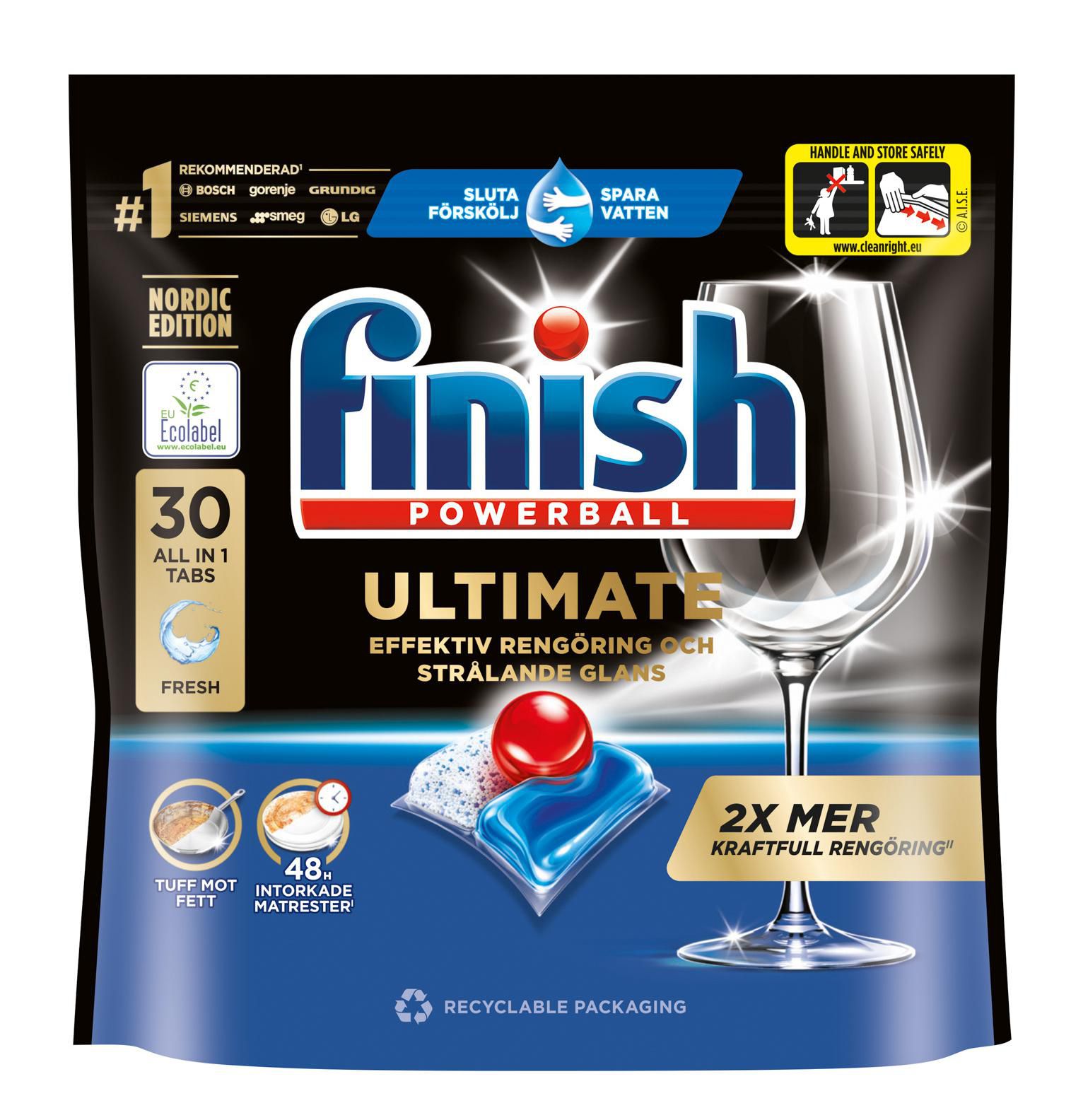 Finish Maskindisk Ultimate All in 1 tabletter