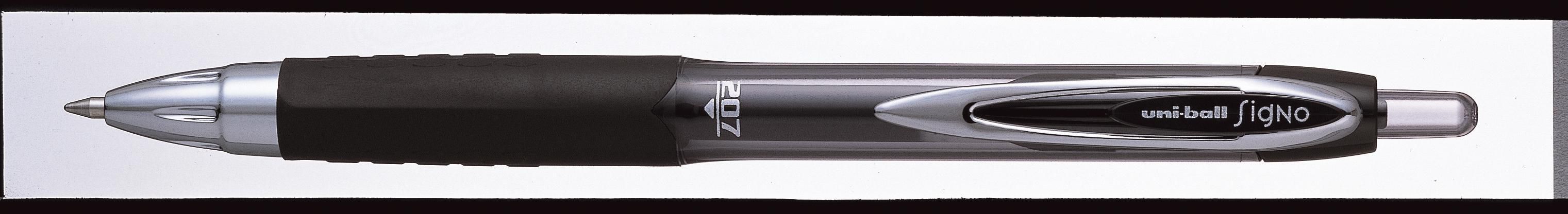Produktfoto för Uni-Ball Gelpenna Signo 207 0,7 svart