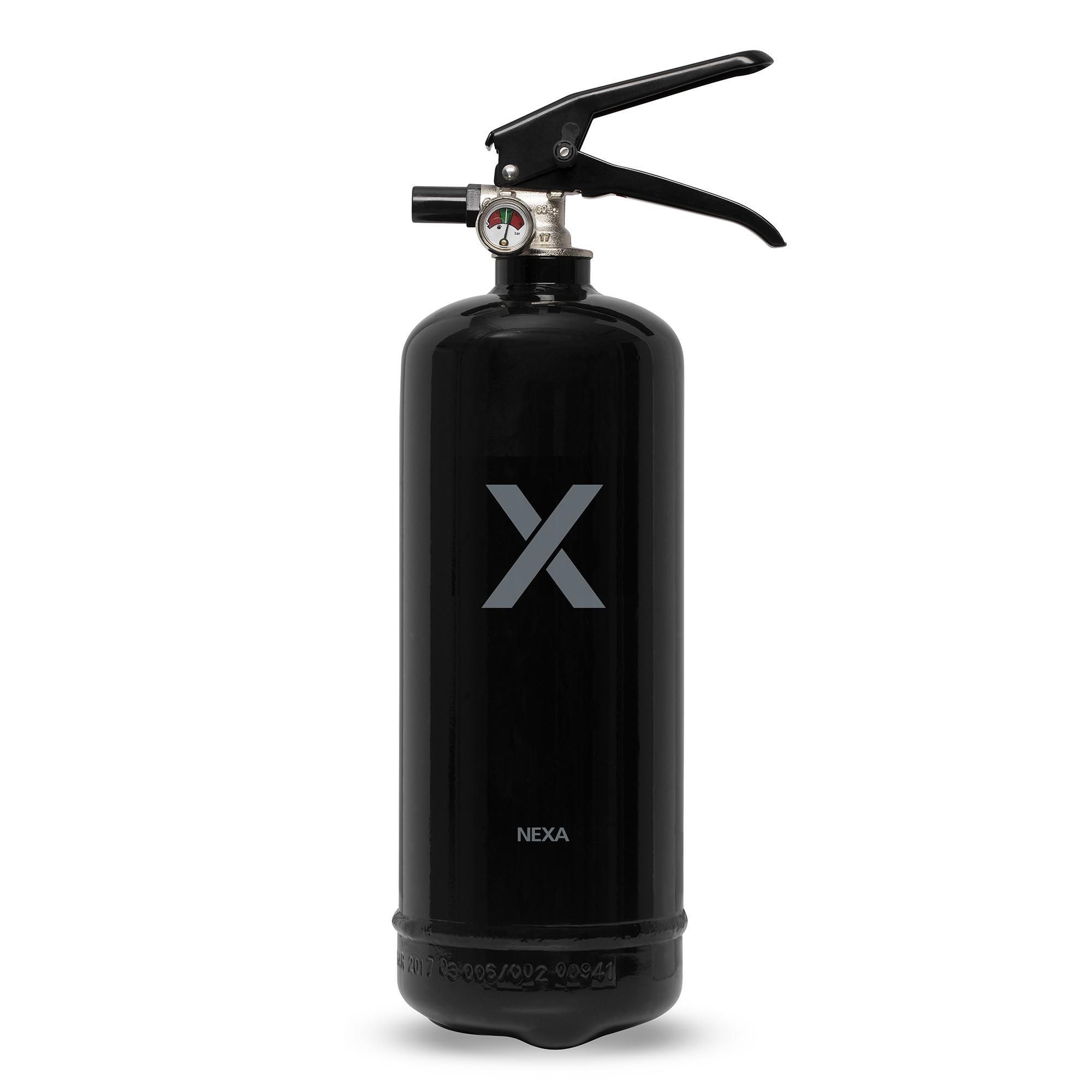 NEXA Brandsläckare pulver 2kg svart 13A