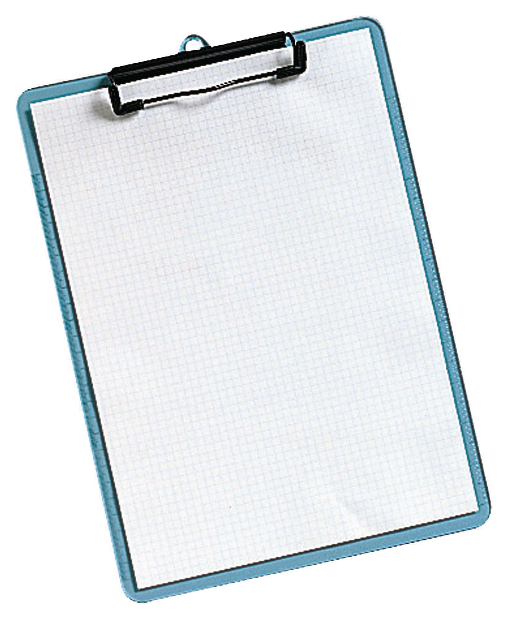 Produktfoto för Blockhållare A4 transparent blå