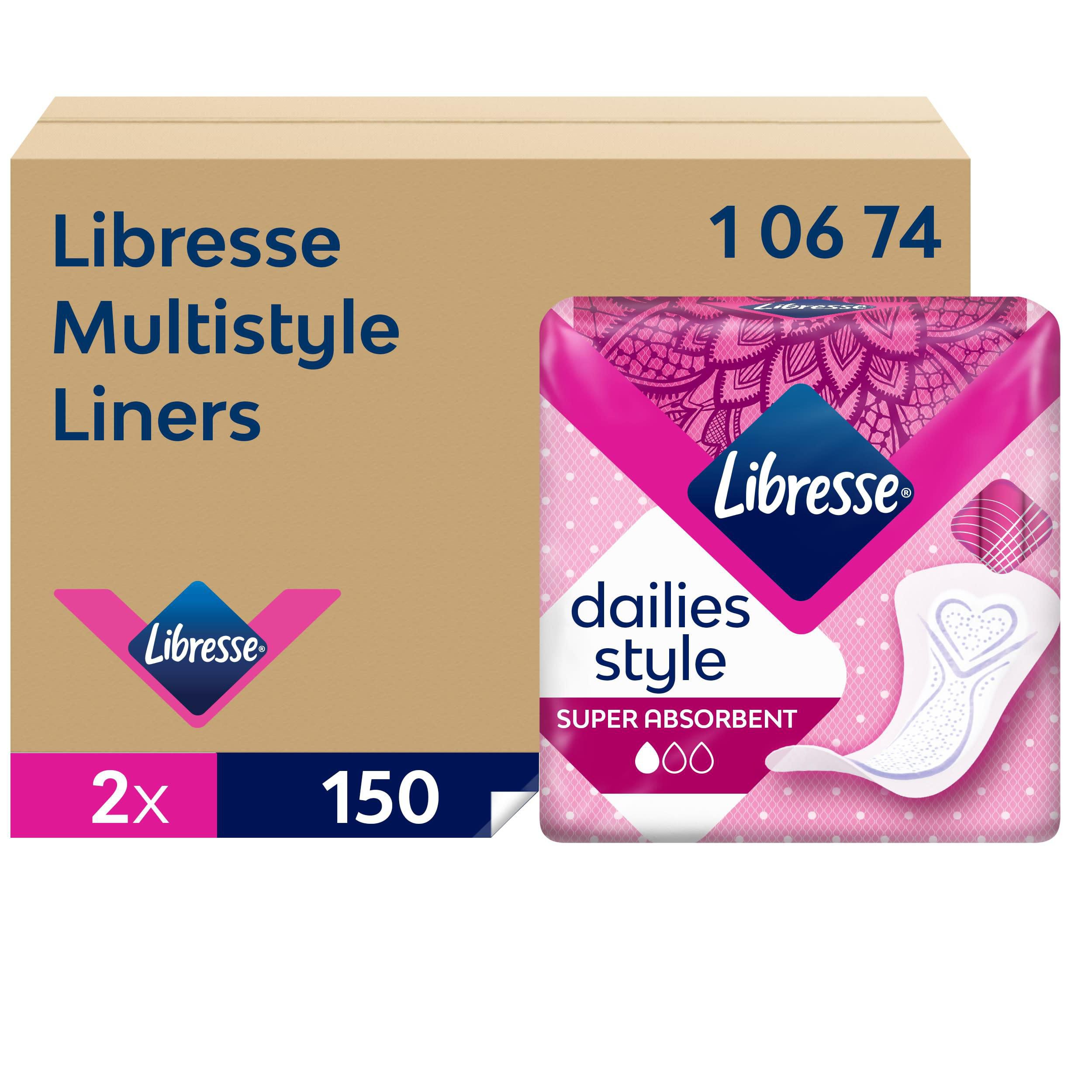 Libresse Trosskydd Multistyle Tork Dispenser Refill, fp om 150 st