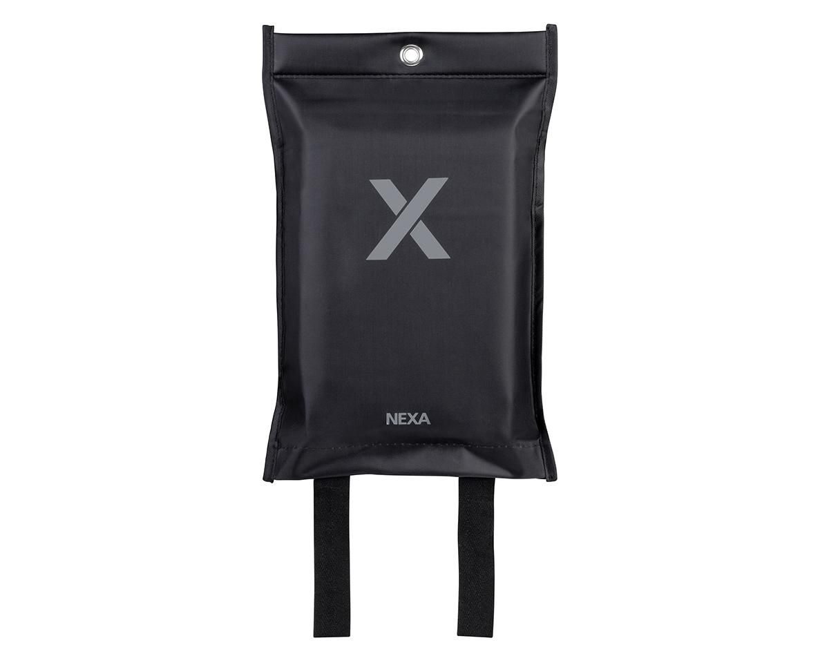 NEXA Brandfilt Silikon 120x120cm Svart