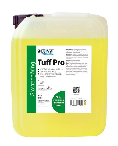 Activa Grovrengöring Tuff Pro spray 5l