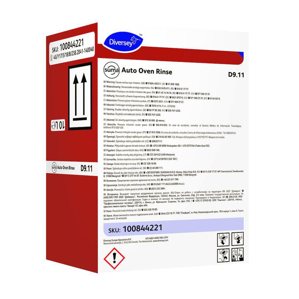 Suma Ugnsrengöring Auto Oven Rinse D9.11 10L