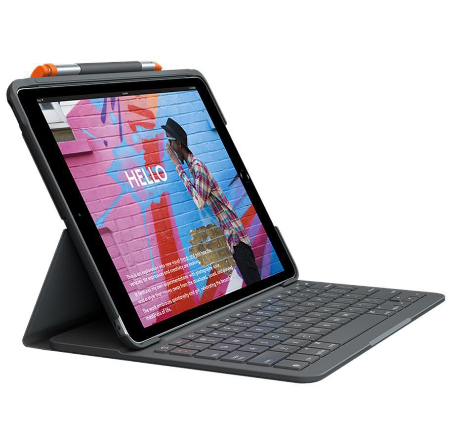 Logitech Fodral+Tangentbord iPad 10,2”
