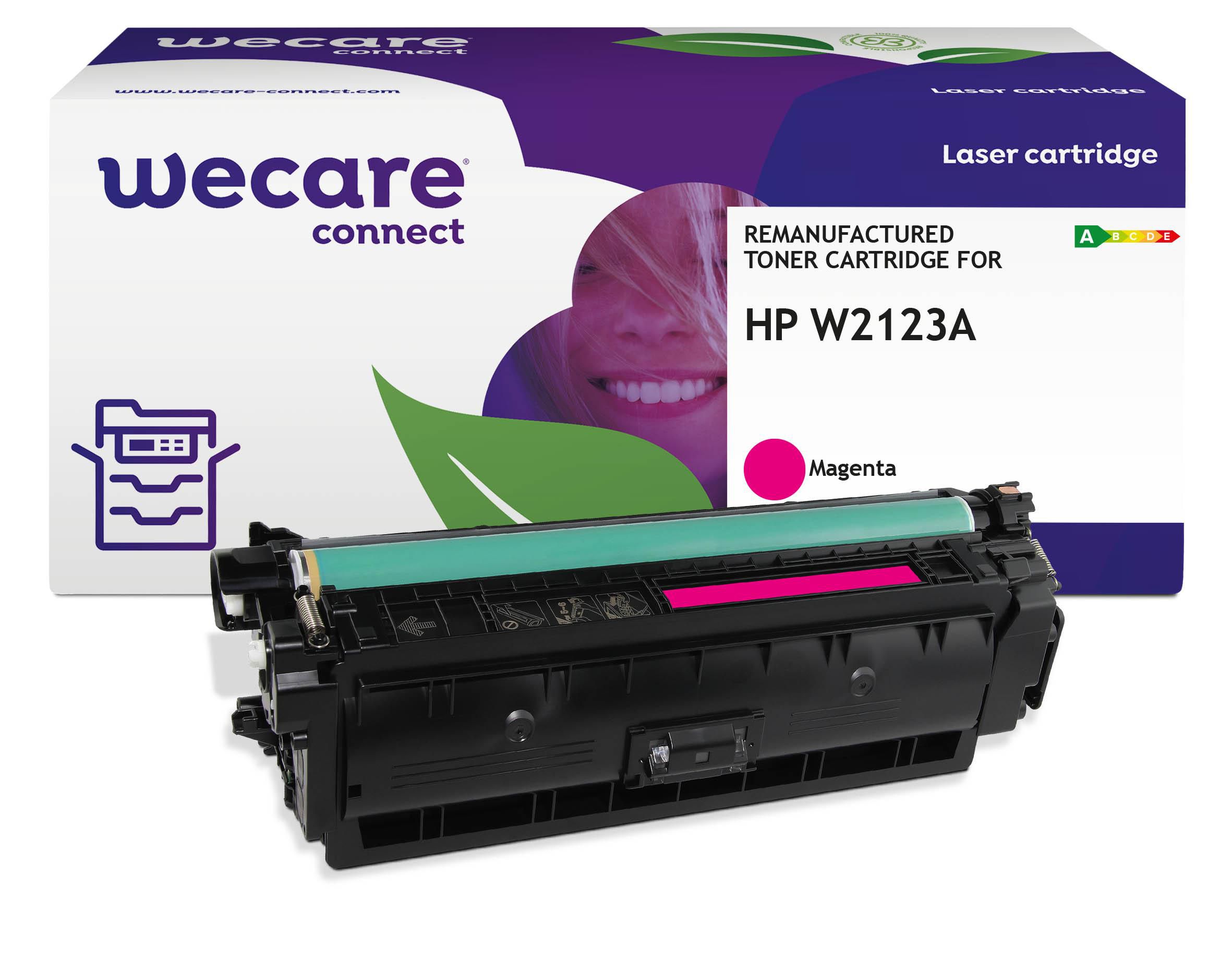 Wecare Toner HP W2123A 212A 4,5K magenta, st