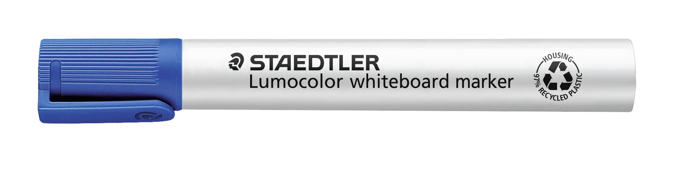 STAEDTLER Lumocolor Whiteboardpenna Lumocolor® snedskuren spets 2-5 mm linjebredd blå