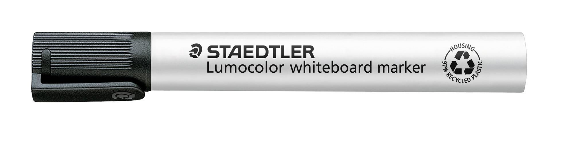 STAEDTLER Lumocolor Whiteboardpenna Lumocolor® snedskuren spets 2-5 mm linjebredd svart